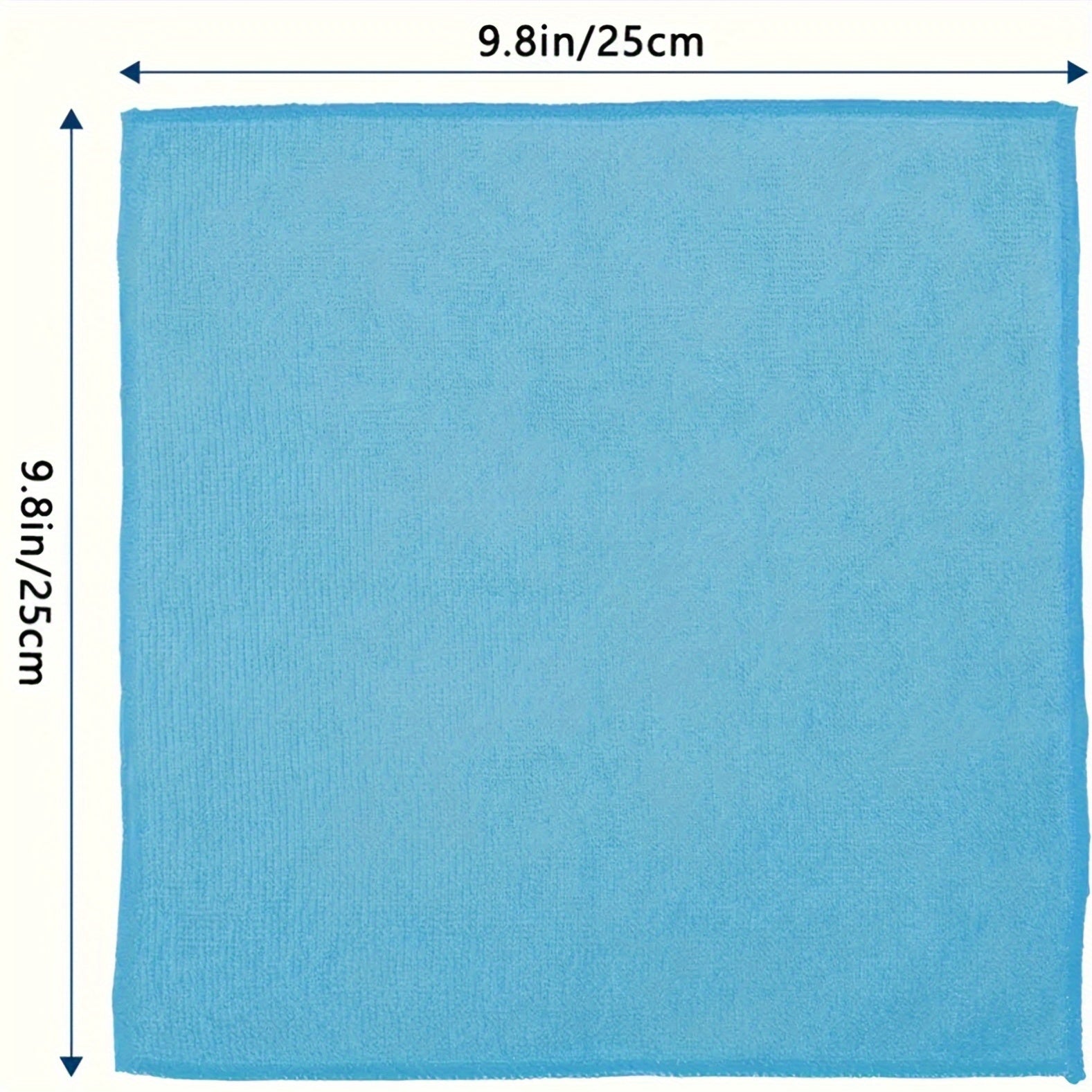 8/16/32-Pack Microfiber Cleaning Cloths - Reusable, Nonwoven, Super Absorbent, Non-Scratch Wipes for Dusting, Polishing, And Wiping in Kitchen, Car, Glass, Floors, And Furniture - Durable Household Cleaning Cloths